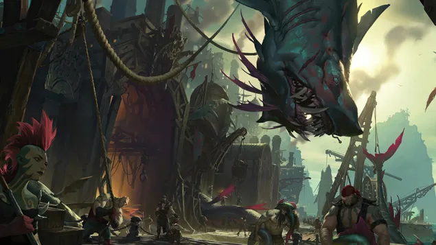 Doki Rzezi (Legends of Runeterra) - League of Legends (LOL) 4K tapeta