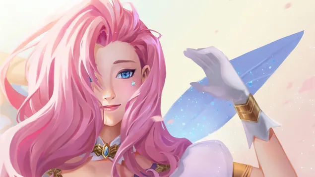 星光熠熠的女歌手“塞拉芬” | 英雄联盟 [LOL] 4K 壁纸