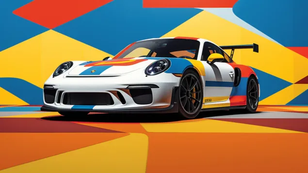 הביצועים המרגשים של פורשה 911 GT3 8K טפט