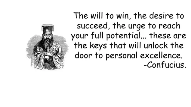 La voluntad de ganar. el deseo de triunfar. el impulso de alcanzar todo tu potencial