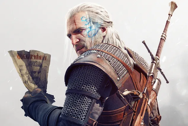 The Witcher 3 - Perburuan Liar (Geralt dalam kemarahan) unduhan