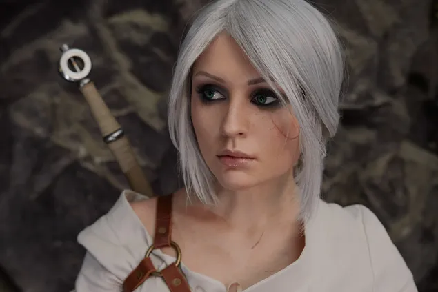 The Witcher 3 - Wild Hunt (Ciri-cosplaymeisje)