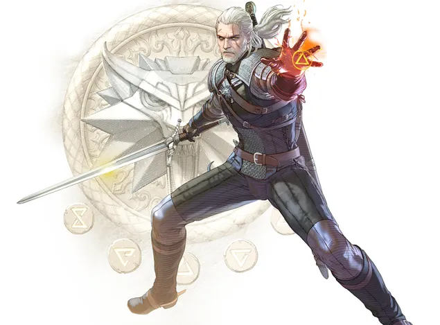 The Witcher 3: Wild Hunt (Geralt fanart)