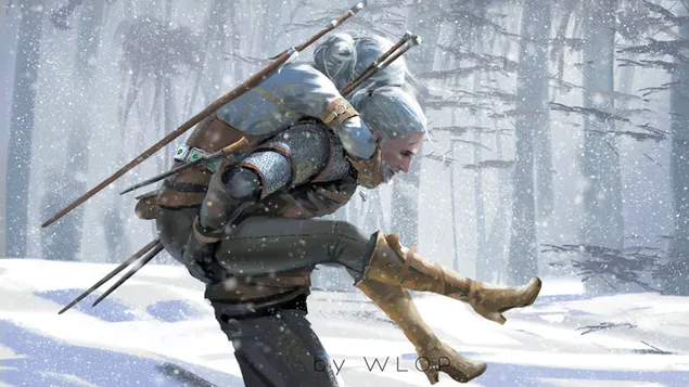 The Witcher 3 - Wild Hunt (Geralt von Rivia und Ciri) herunterladen