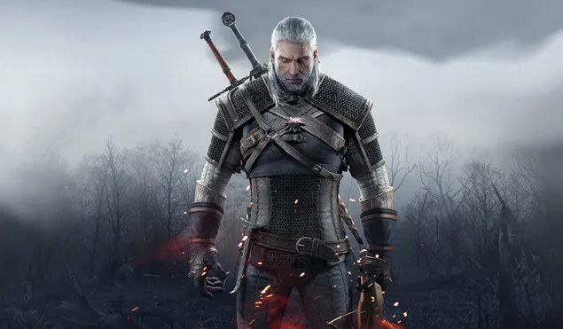 The Witcher 3 - Wild Hunt (Geralt of Rivia in woede)