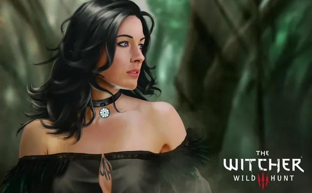 The Witcher 3 - Wild Hunt (Yennefer van Vengerberg) 2K muurpapier