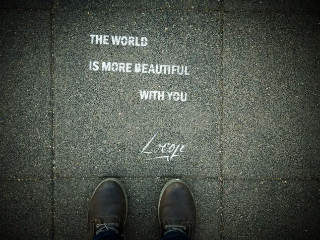 世界はあなたとより美しいです