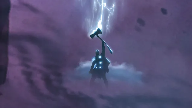 Thor God of Thunder (Marvel) 4K wallpaper