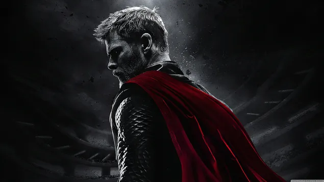 Thor in Marvel Comics actie-avonturenfilm thor liefde en donder held rode mantel thor