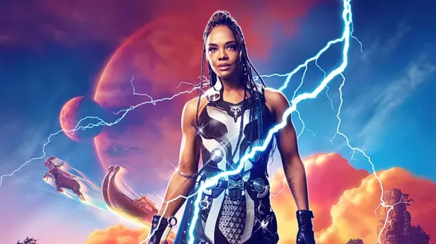 Thor: Cinta dan Guruh - Raja Valkyrie 4K kertas dinding