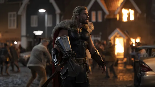 Thor: Love and Thunder (Marvel) : Thor (Chris Hemsworth) 8K wallpaper