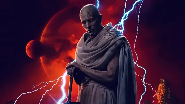 Poster filma Thor: Love and Thunder Gorr The God 4K pozadina