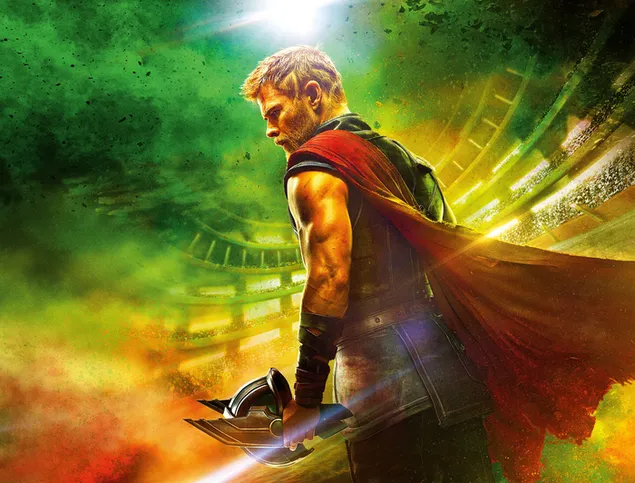 Thor: Ragnarok-filmen - Thor (God of Thunder) 2K bakgrunn