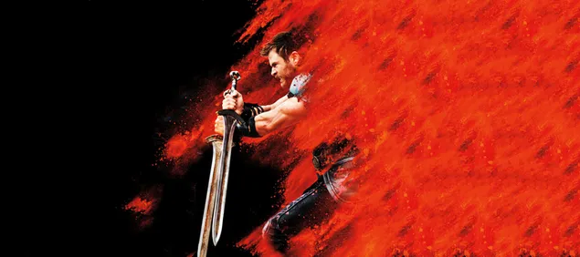 Taustakuva Thor: Ragnarok-elokuva - Thor 2K