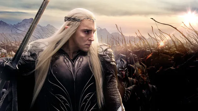 Páipéar balla Thranduil mac Oropheir4K