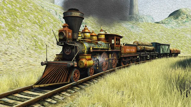鉄道の蒸気機関車 ダウンロード