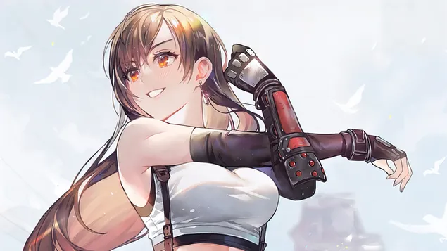 tifa lockhart (anime fa) | final fantasy vii remake (videojuego) descargar