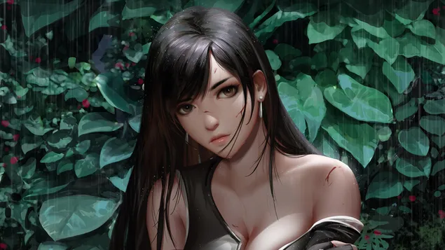 Tifa Lockhart [Fantasy Art] - Final Fantasy VII Remake [FFVII] 4K ozadje