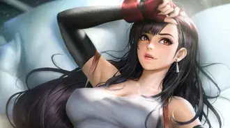 Tifa Lockhart [Fantasy Art] - Final Fantasy VII Remake (FFVII) 4K wallpaper