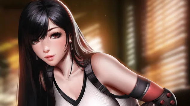 Tifa Lockhart [Fantasy Art] - Final Fantasy VII Remake (FF7) 4K wallpaper