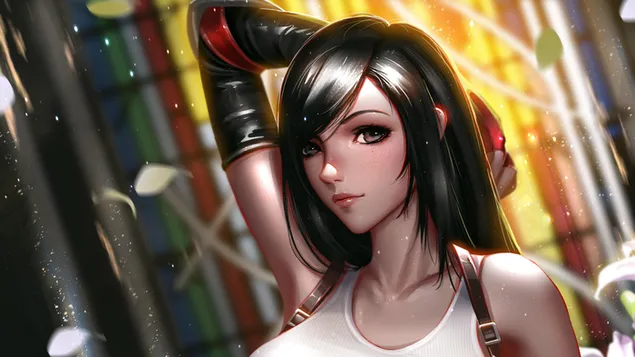 tifa lockhart (fantasy art) | final fantasy vii remake (video game) download