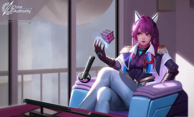 Tidsmyndighet 4K bakgrunn