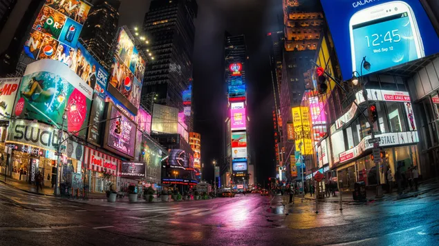 Times square at night download