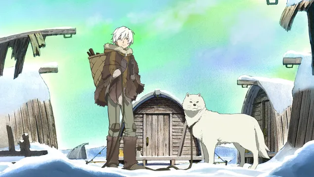 To Your Eternity - Fushi & 琼 4K 壁纸