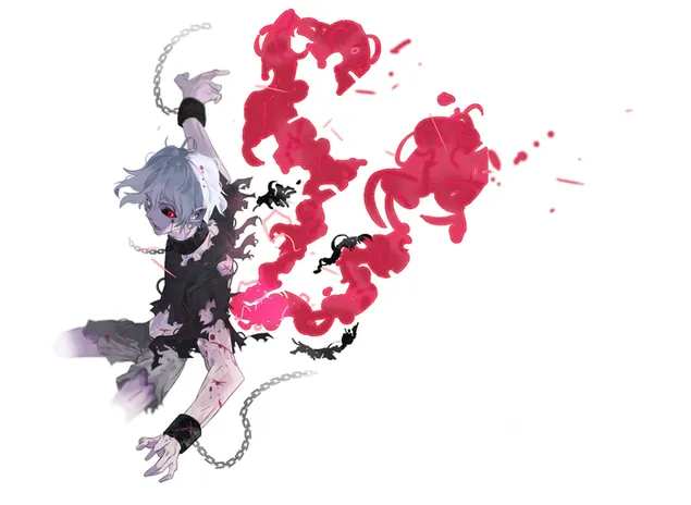 Tokyo Ghoul - آثار هنری Kaneki Ken کاغذدیواری  HD