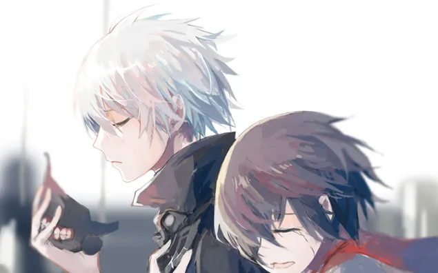 Tokyo Ghoul - Kaneki Ken,Kirishima Touka 4K טפט