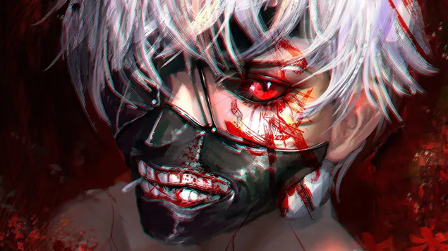Tokyo Ghoul - Kaneki Ken S Level Threat HD baggrundsbillede