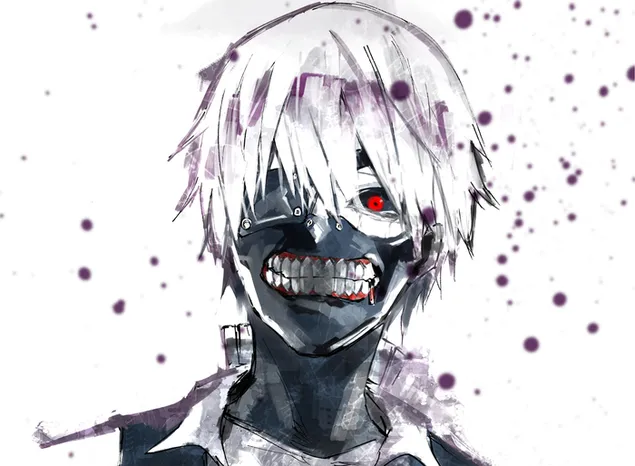 Tokyo Ghoul - Ken Kaneki,Eyepatch Ghoul 2K wallpaper download