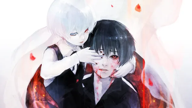 Tokyo Ghoul Re: - Ken Kaneki, צורת ילד 4K טפט