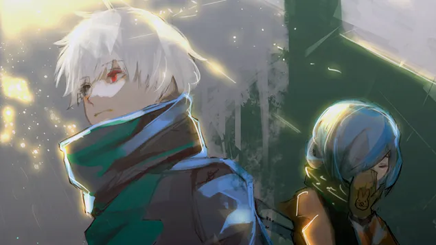 東京喰種 Re: - 金木研、霧島桃香、山羊 4K 壁紙