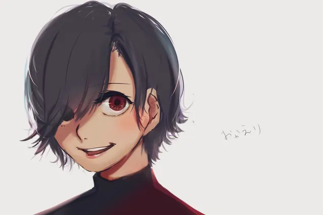 tokyo ghoul re: - touka kirishima (ulybaetsya) skachat'