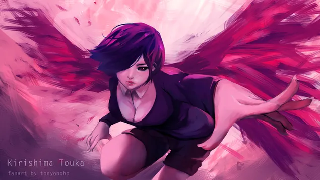 東京喰種トーキョーグール - Touka Kirishima Ghoul 2K 壁紙