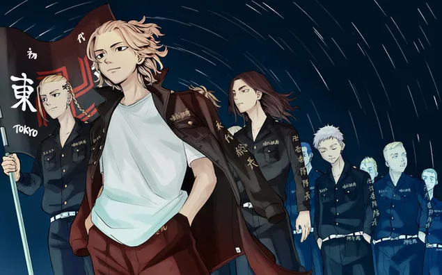 東京復仇者chifuyu matsuno izana kurokaw kazutora hanemiya keisuke baji mikey manjiro sano takemichi hanagaki 4K 壁紙