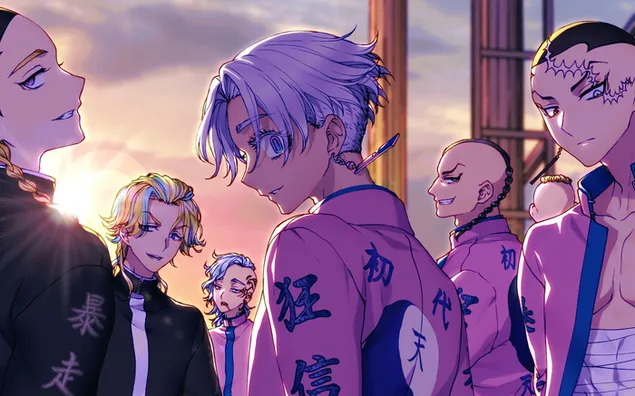 東京復仇者 izana kurokaw kanji mochizuki madarame shion ran haitani rindo haitani yasuhiro muto 4K 壁紙