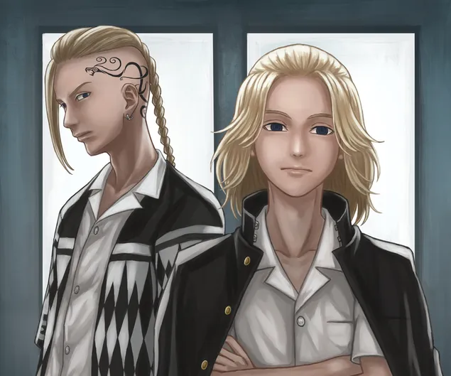 Tokyo revengers ken and mikey 2K wallpaper