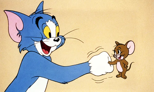 Tom and Jerry cartoon cat and mouse treaty
