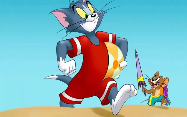 tom et jerry sur la plage telechargement