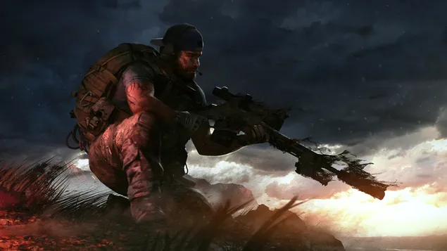 Hình nền Tom Clancy's Ghost Recon Wildlands - Soldier Nomad 4K