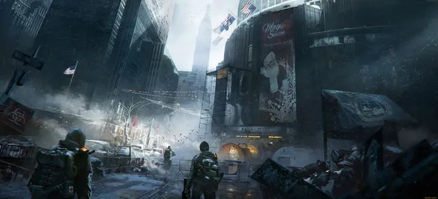 Tom Clancy's The Division - Fantasy Art 4K bakgrund