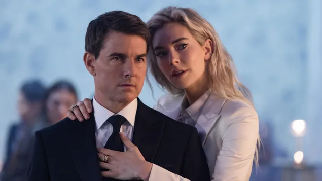 Hình nền Tom Cruise và Vanessa Kirby từ Mission: Impossible Dead Reckoning Part One 4K