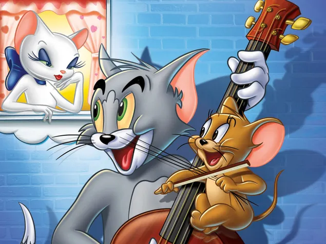 Tom en Jerry Zamilovana