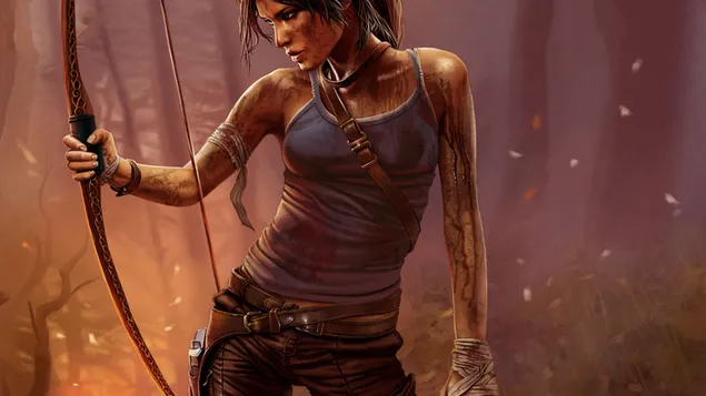 Tomb Raider Lara Croft 2K wallpaper