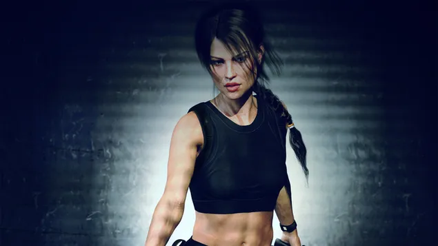 tomb raider: the angel of darkness - lara croft stahnout