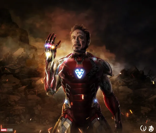 Преземете Тони Старкс од крајот на играта на Avengers