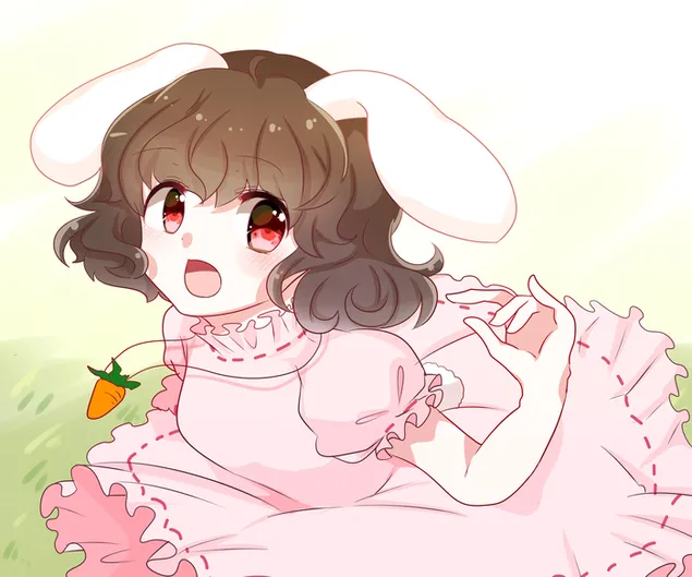 Toohou - Tewi Inaba 2K тапет