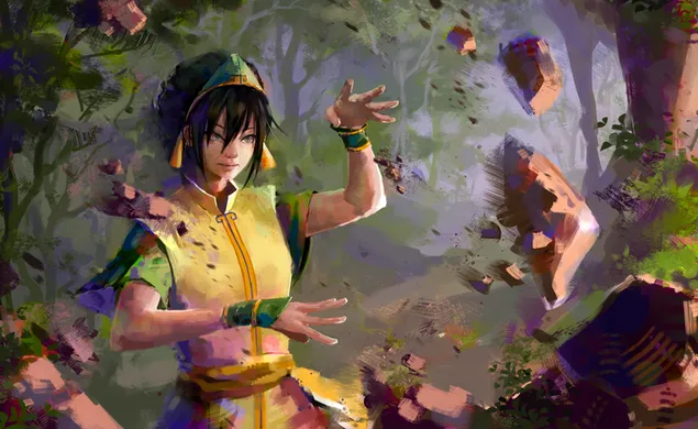Toph Beifong 4K pozadina